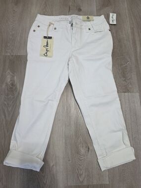 Chip & Pepper White Boyfriend Jeans